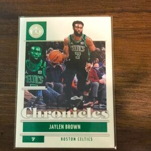 2022 Panini chronicles Jaylen Brown card